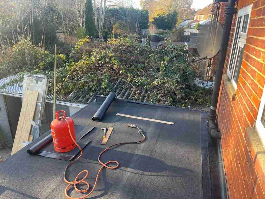 Flat roof job